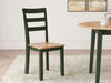 Ashley Express - Gesthaven Dining Table and 2 Chairs - Walo Furniture