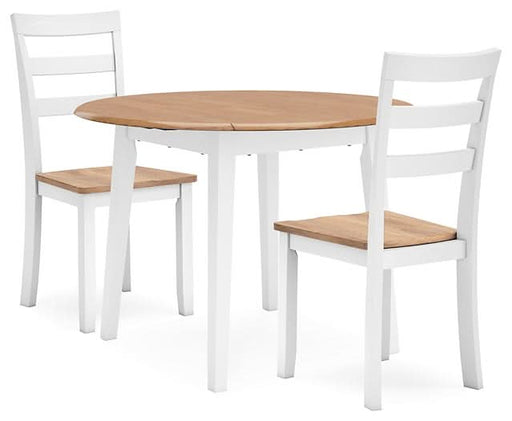 Ashley Express - Gesthaven Dining Table and 2 Chairs - Walo Furniture