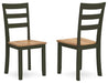 Ashley Express - Gesthaven Dining Table and 4 Chairs - Walo Furniture