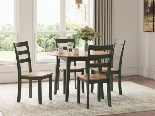 Ashley Express - Gesthaven Dining Table and 4 Chairs - Walo Furniture