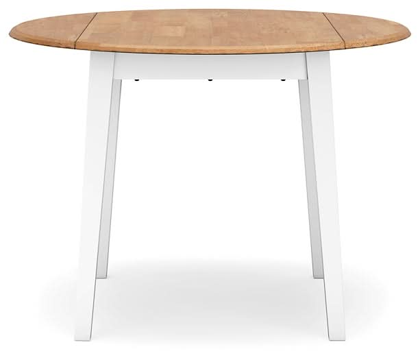 Ashley Express - Gesthaven Round DRM Drop Leaf Table - Walo Furniture