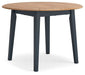 Ashley Express - Gesthaven Round DRM Drop Leaf Table - Walo Furniture