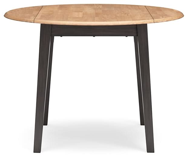 Ashley Express - Gesthaven Round DRM Drop Leaf Table - Walo Furniture