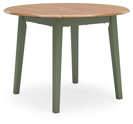 Ashley Express - Gesthaven Round DRM Drop Leaf Table - Walo Furniture