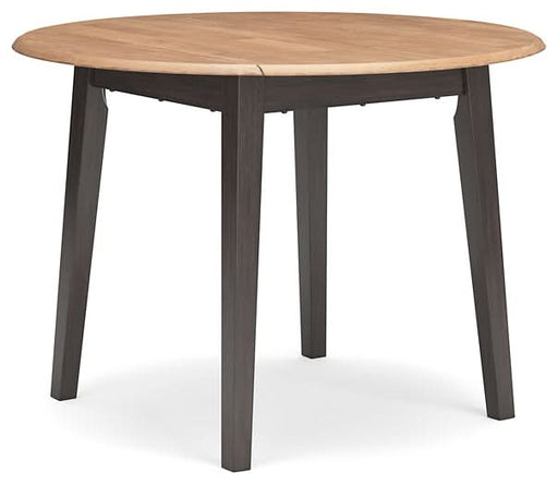 Ashley Express - Gesthaven Round DRM Drop Leaf Table - Walo Furniture