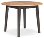 Ashley Express - Gesthaven Round DRM Drop Leaf Table - Walo Furniture