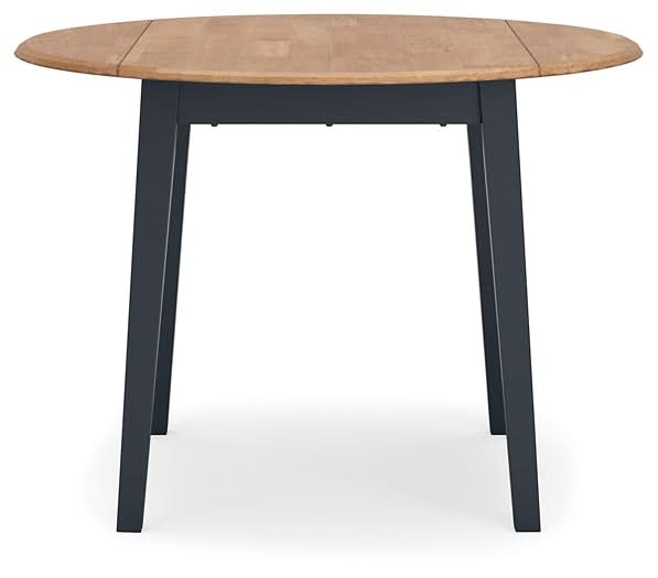 Ashley Express - Gesthaven Round DRM Drop Leaf Table - Walo Furniture