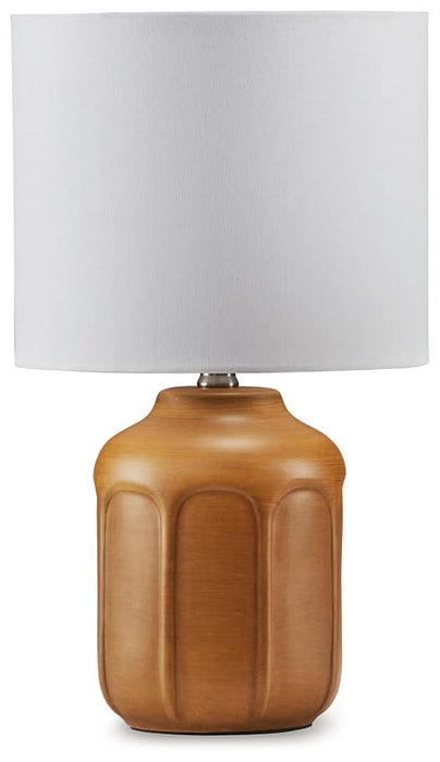 Ashley Express - Gierburg Ceramic Table Lamp (1/CN) - Walo Furniture