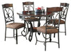 Ashley Express - Glambrey Dining Table and 4 Chairs - Walo Furniture