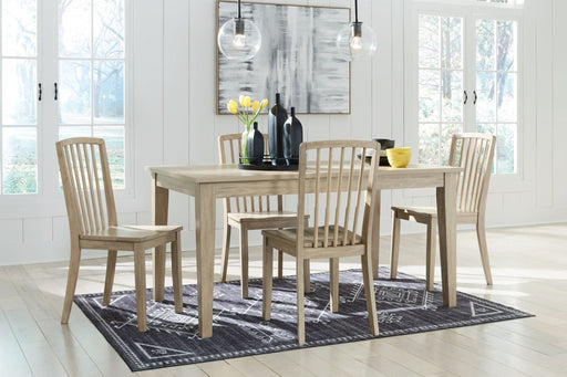 Ashley Express - Gleanville Dining Table and 4 Chairs - Walo Furniture