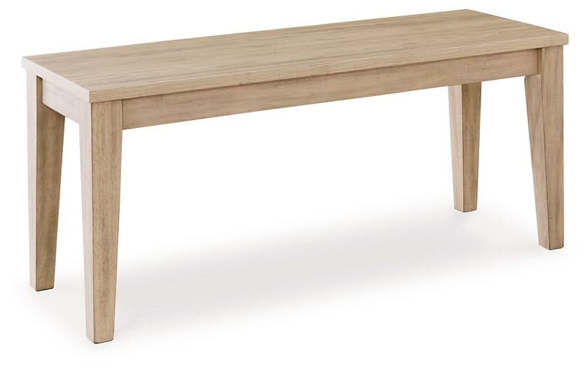 Ashley Express - Gleanville Large Dining Room Bench - Walo Furniture