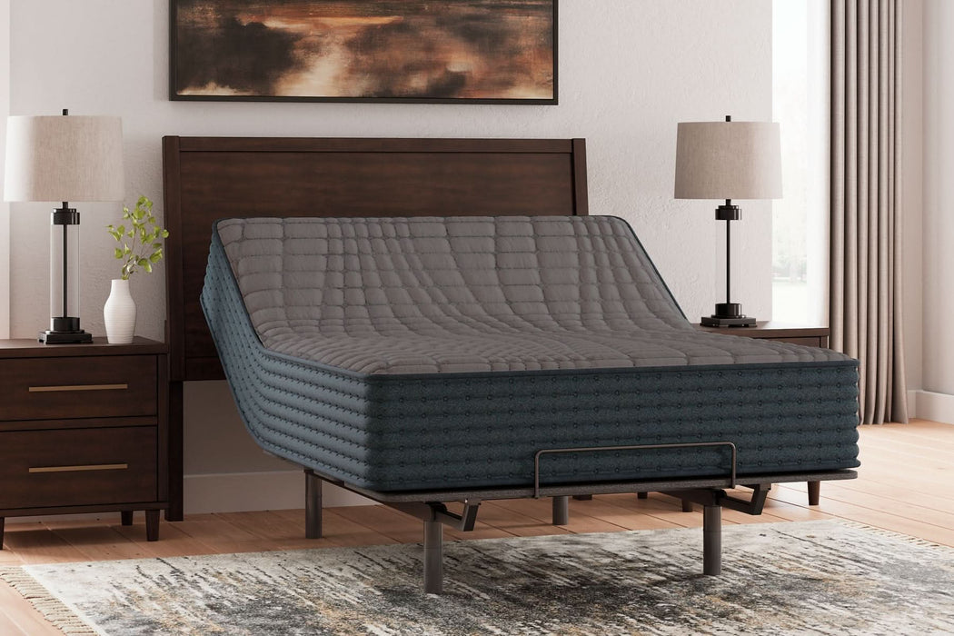 Ashley Express - Gray 1200 Hybrid Mattress - Walo Furniture