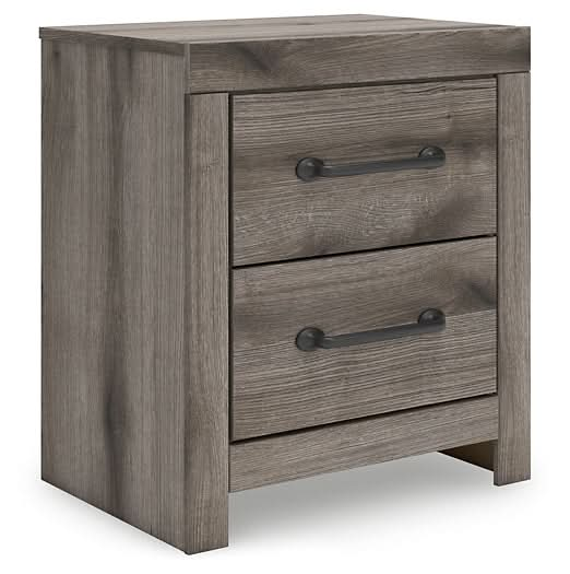 Ashley Express - Graystorm Two Drawer Night Stand - Walo Furniture