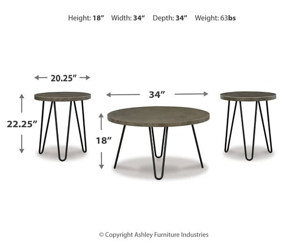 Ashley Express - Hadasky Occasional Table Set (3/CN) - Walo Furniture