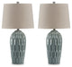 Ashley Express - Hadbury Ceramic Table Lamp (2/CN) - Walo Furniture