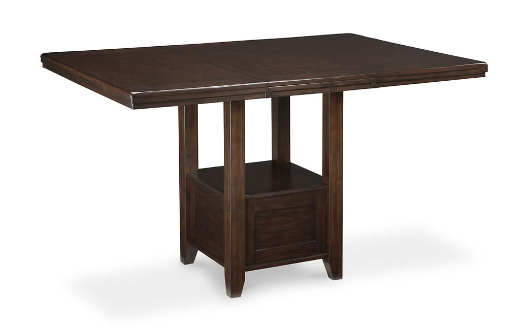 Ashley Express - Haddigan Counter Height Dining Table and 4 Barstools - Walo Furniture