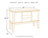 Ashley Express - Haddigan Dining Room Server - Walo Furniture