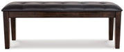 Ashley Express - Haddigan Large UPH Dining Room Bench - Walo Furniture