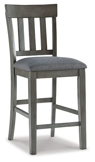 Ashley Express - Hallanden Upholstered Barstool (2/CN) - Walo Furniture