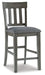 Ashley Express - Hallanden Upholstered Barstool (2/CN) - Walo Furniture