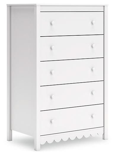 Ashley Express - Hallityn Five Drawer Chest - Walo Furniture