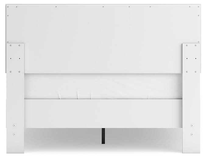 Ashley Express - Hallityn Full Panel Platform Bed with Dresser and Nightstand - Walo Furniture