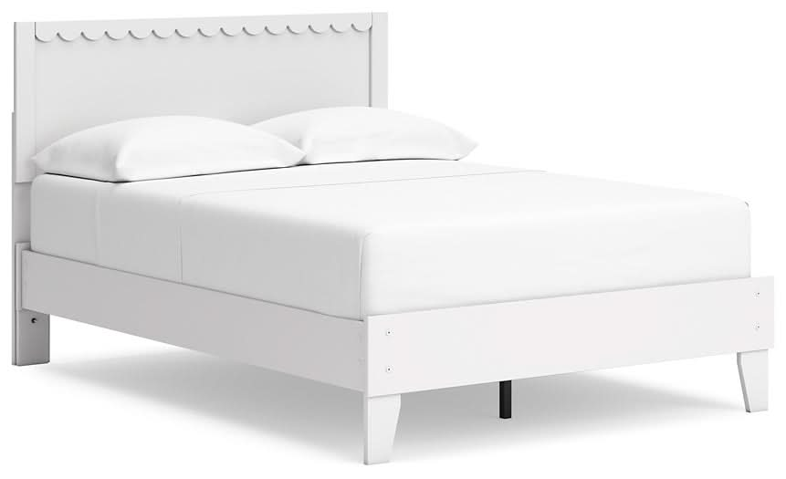 Ashley Express - Hallityn Full Panel Platform Bed with Dresser and Nightstand - Walo Furniture