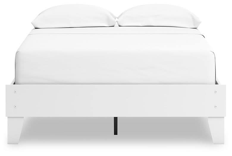 Ashley Express - Hallityn Full Platform Bed with Dresser and Nightstand - Walo Furniture