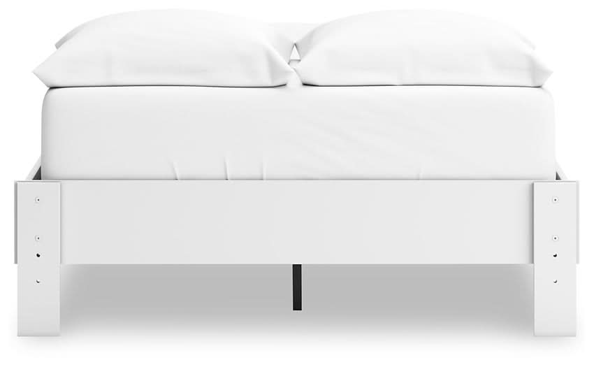 Ashley Express - Hallityn Full Platform Bed with Dresser and Nightstand - Walo Furniture