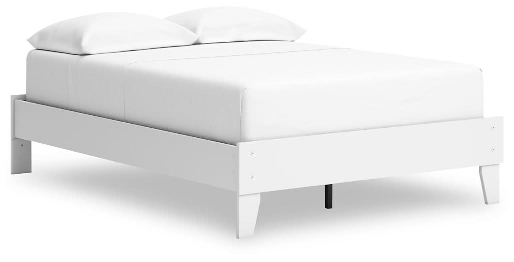 Ashley Express - Hallityn Full Platform Bed with Dresser and Nightstand - Walo Furniture