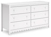 Ashley Express - Hallityn Six Drawer Dresser - Walo Furniture