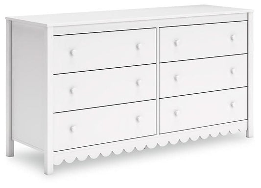 Ashley Express - Hallityn Six Drawer Dresser - Walo Furniture