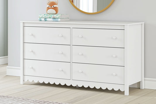 Ashley Express - Hallityn Six Drawer Dresser - Walo Furniture