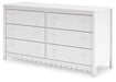 Ashley Express - Hallityn Six Drawer Dresser - Walo Furniture