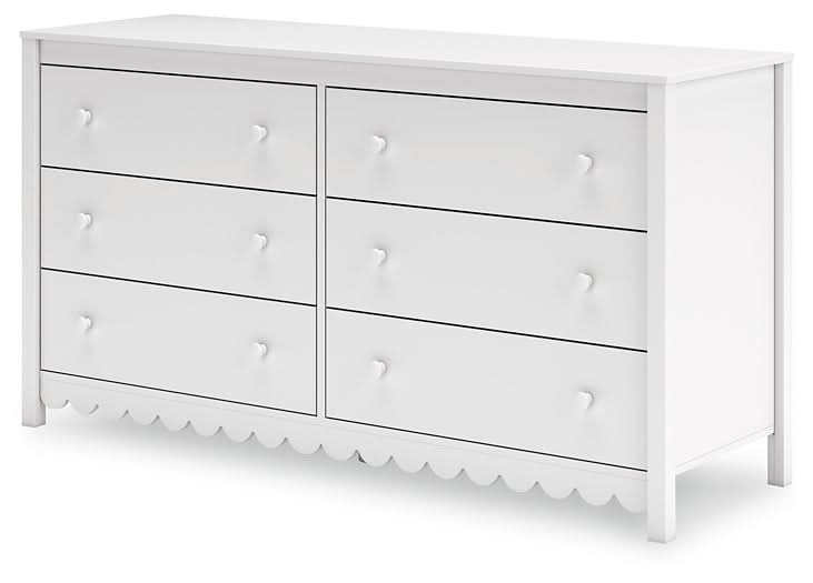 Ashley Express - Hallityn Six Drawer Dresser - Walo Furniture