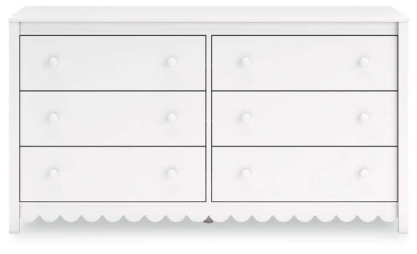 Ashley Express - Hallityn Six Drawer Dresser - Walo Furniture