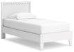 Ashley Express - Hallityn Twin Panel Platform Bed with Nightstand - Walo Furniture