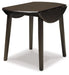 Ashley Express - Hammis Round DRM Drop Leaf Table - Walo Furniture