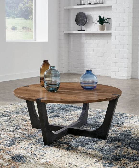 Ashley Express - Hanneforth Coffee Table with 1 End Table - Walo Furniture