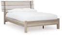 Ashley Express - Hasbrick Queen Slat Panel Bed - Walo Furniture