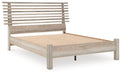 Ashley Express - Hasbrick Queen Slat Panel Bed - Walo Furniture