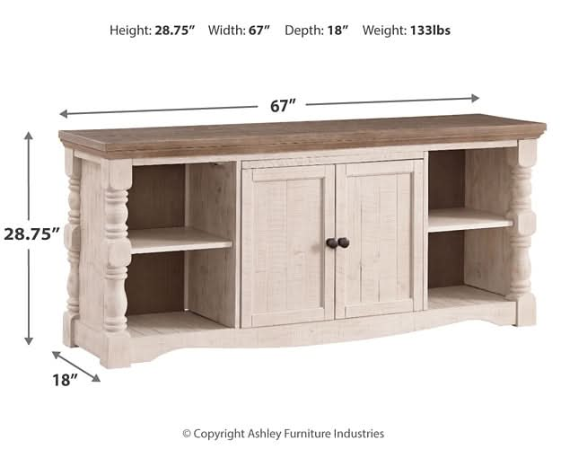 Ashley Express - Havalance Extra Large TV Stand - Walo Furniture