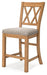 Ashley Express - Havonplane Upholstered Barstool (2/CN) - Walo Furniture