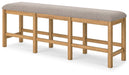 Ashley Express - Havonplane XL Counter UPH DRM Bench - Walo Furniture