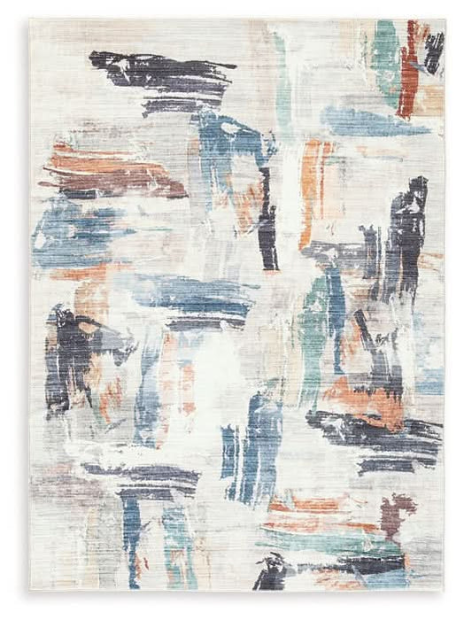 Ashley Express - Hessland Washable Medium Rug - Walo Furniture