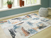 Ashley Express - Hessland Washable Medium Rug - Walo Furniture