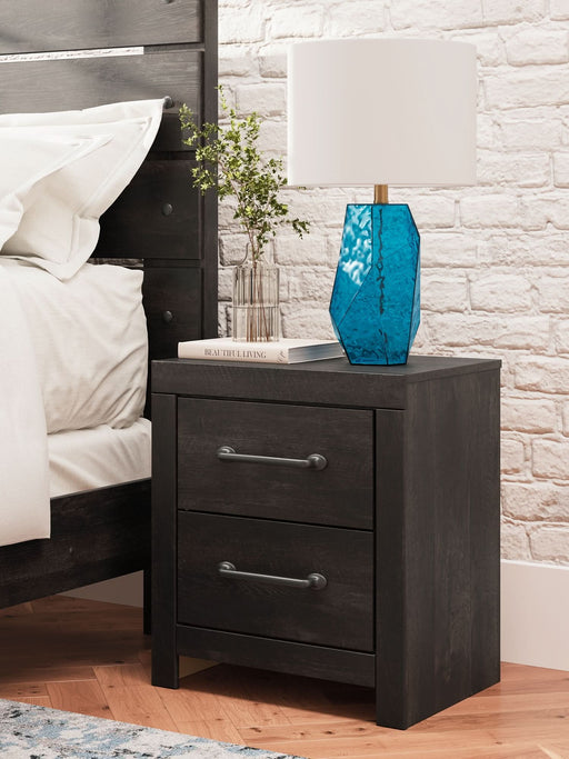 Ashley Express - Hollivern Two Drawer Night Stand - Walo Furniture