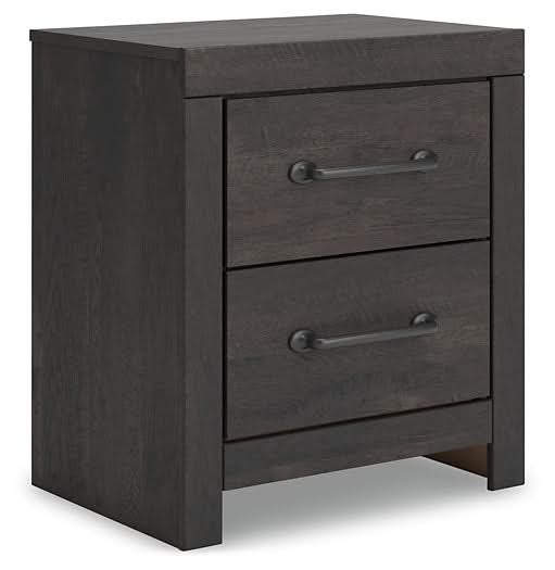 Ashley Express - Hollivern Two Drawer Night Stand - Walo Furniture