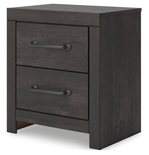 Ashley Express - Hollivern Two Drawer Night Stand - Walo Furniture