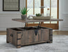 Ashley Express - Hollum Coffee Table with 2 End Tables - Walo Furniture